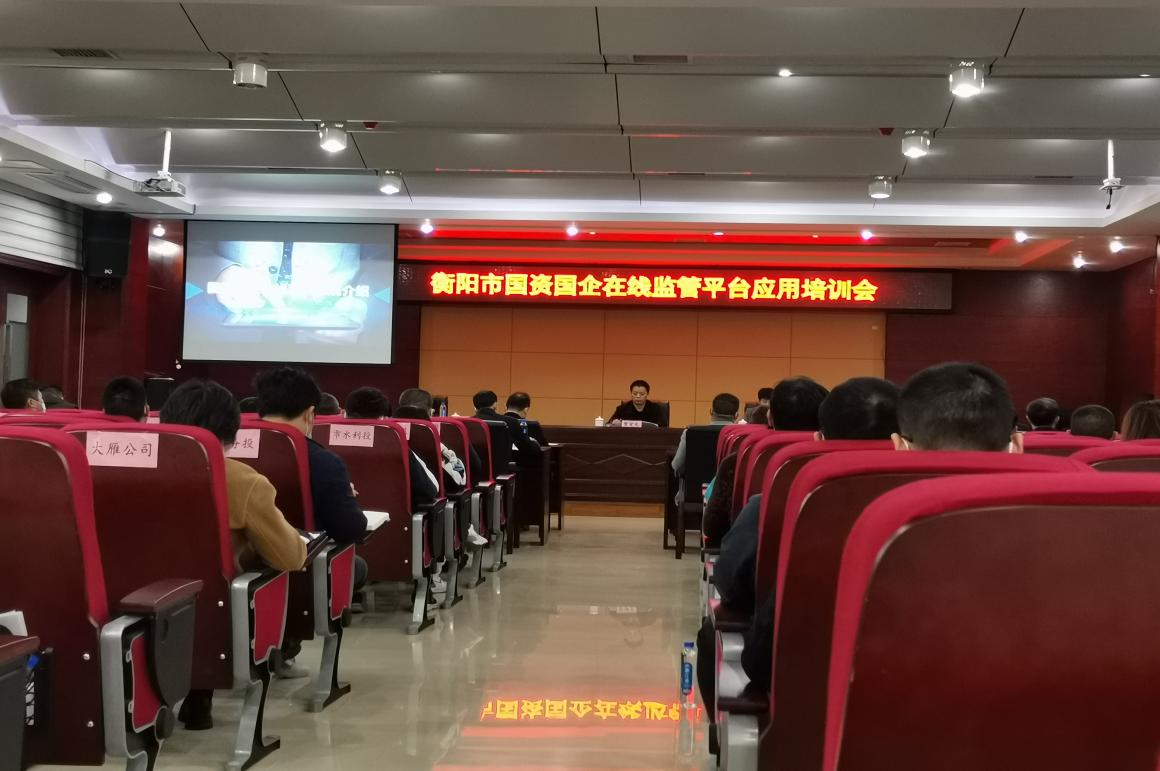 湖南国智云公司为衡阳市国资委培训提供技术支持